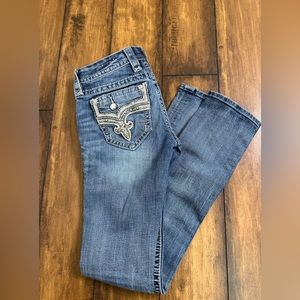 Women’s Misses Rock Revival Straight Leg Jeans Sz. 25.